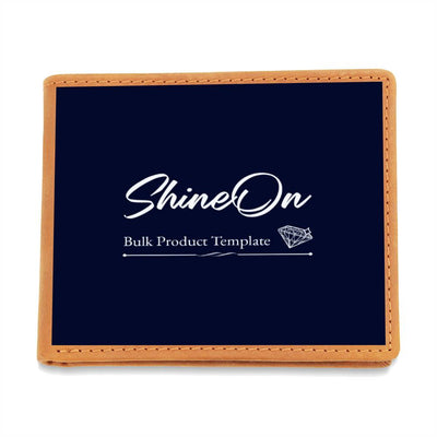 Buyer Upload Leather Wallet