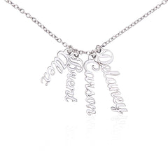 Multi Name Necklace
